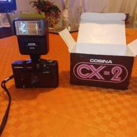 COSINA CX 2 CON FLASH SUNPAK MX 114