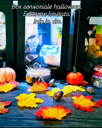 Box sensoriale halloween