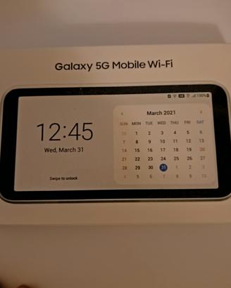 modem  5g portatile galaxy SCR01 