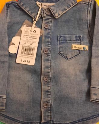 Camicia jeans 6 mesi Primigino