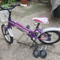 bicicletta 16" 6/7 anni