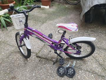 bicicletta 16" 6/7 anni