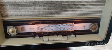 Radio d'epoca a valvole Phonola 689 perfettamente 