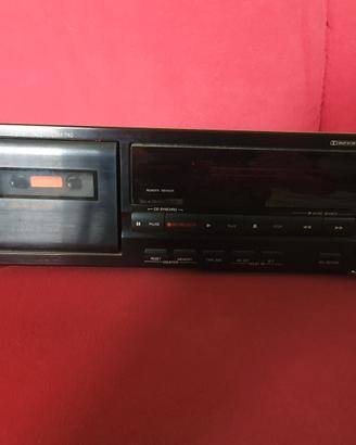 DENON DRM-740 REGISTRATORE CASSETTE A 3 TESTINE 