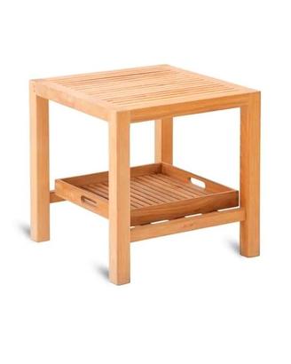 Tavolo basso Chelsea + vassoio 50 x 50 H 50 unopiù