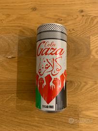 Lattina usata Gaza Cola