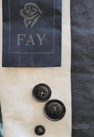 Set 3 bottoni Fay originali ricambio – grigi