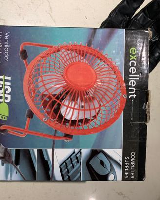 Piccolo 10Cm ventilatore USB da tavolo