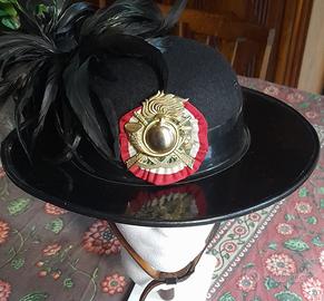 cappello  bersagliere vaira con piumotto tg57