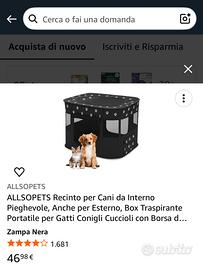 RECINTO CANI PER INTERNO