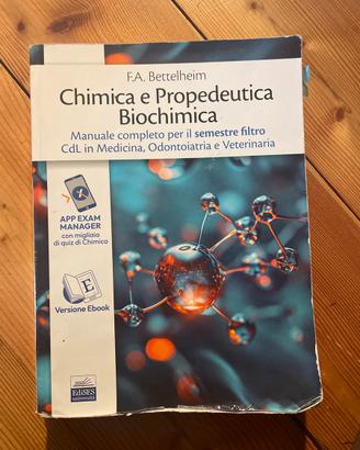 Chimica e propedeutica biochimica