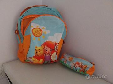 Zainetto e astuccio whinnie de pooh