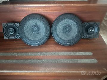 Impianto audio auto completo