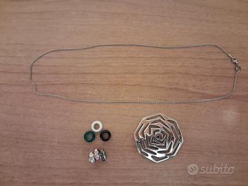Set collana Brosway+ 7 diversi ciondoli