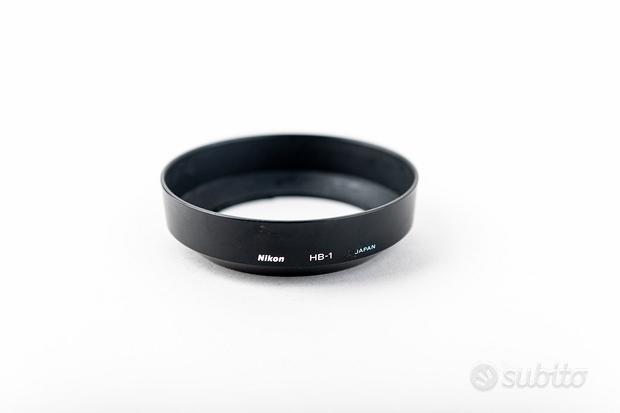 Paraluce baionetta Nikon Hb-1 con scatola lens hoo