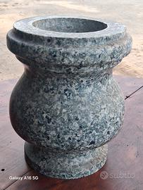 Originale vaso mortaio in marmo