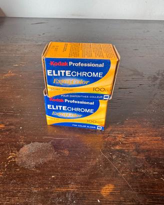 2 pellicole Kodak Elitechrome ExtraColor 100 35mm