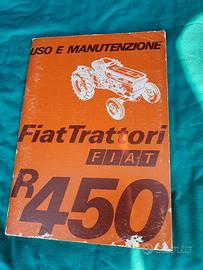 Libretto uso/manutenzione Trattore Fiat R 450