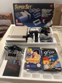 NINTENDO NES SUPER SET , VERSIONE MATTEL ITA