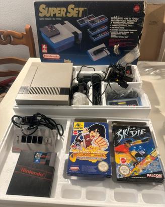 NINTENDO NES SUPER SET , VERSIONE MATTEL ITA