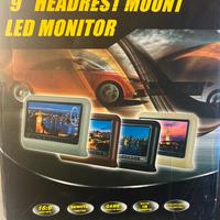 Monitor poggia testa auto