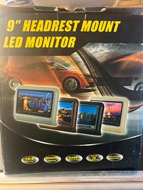 Monitor poggia testa auto