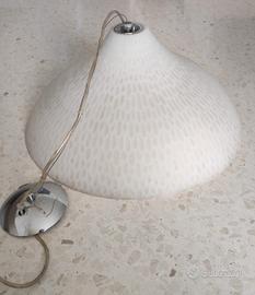 Lampadario in vetro