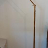 Lampada da terra - piantana dorata