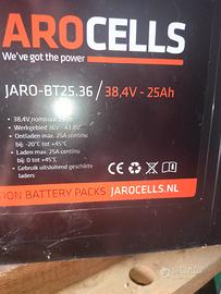batteria 36v 25 ampere 