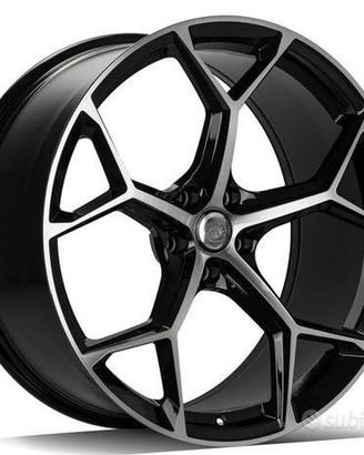 Cerchi in lega Dedica Audi 8,5x19 Nero Diamantato