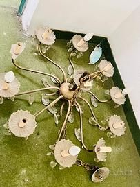 Lampadario ottone anche per Ricambi