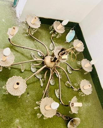 Lampadario ottone anche per Ricambi
