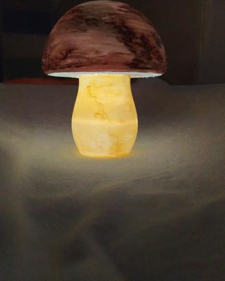 lampada a forma di fungo 