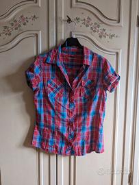 camicia country terranova quadri tartan