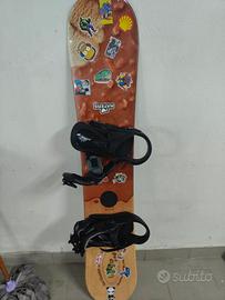 Snowboard Wed'ze 150cm "Ice Chocolate" + Attacchi 