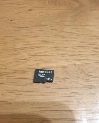 SCHEDA DI MEMORIA MICRO SD DA 1 GB  - SAMSUNG.