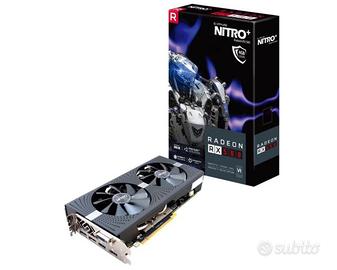 Scheda video redeon RX580 Nitro+