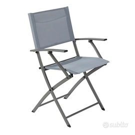 sedia da giardino pieghevole