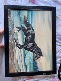 Quadro Cavallo originale raffaelle graziano