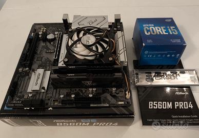 Scheda Madre + RAM + CPU + Dissipatore