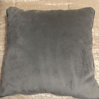 Cuscino velluto grigio