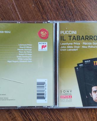 GIACOMO PUCCINI - IL TABARRO, OPERA COMPLETA