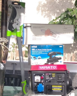 Troncarami, Gruppo elettrogeno e Rivettatrice