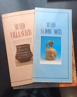 Libri Museo Villa Sulcis e Museo Sa Domu Nosta