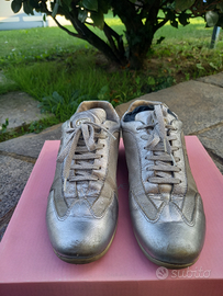 Sneakers donna Nero Giardini taglia 37 silver