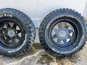 Cerchi e gomme Suzuki Jimni, samurai, Daihatsu