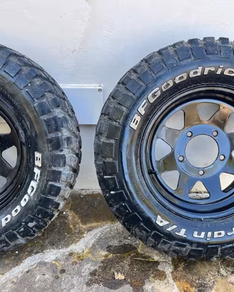 Cerchi e gomme Suzuki Jimni, samurai, Daihatsu