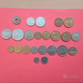 Collezione 156 monete diverse Francia a 68 euro