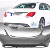 PARAURTI POSTERIORE MERCEDES CLASSE C W205 SEDAN 1
