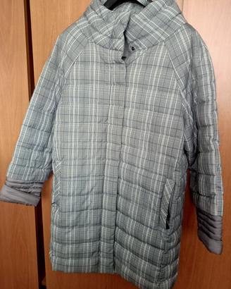 cappotto trapuntato  con collo removibile TgXXL 